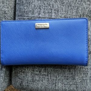 Blue Kate Spade Wallet